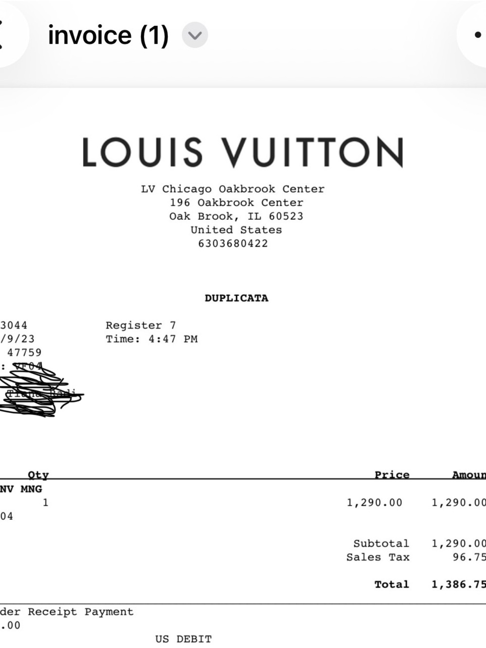 Louis Vuitton Pochette Accessories - Picture 7 of 7